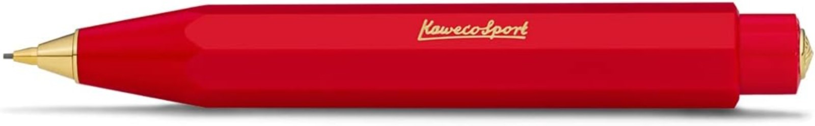 Pocket-Sized Red Mechanical Pencil – Classic Style