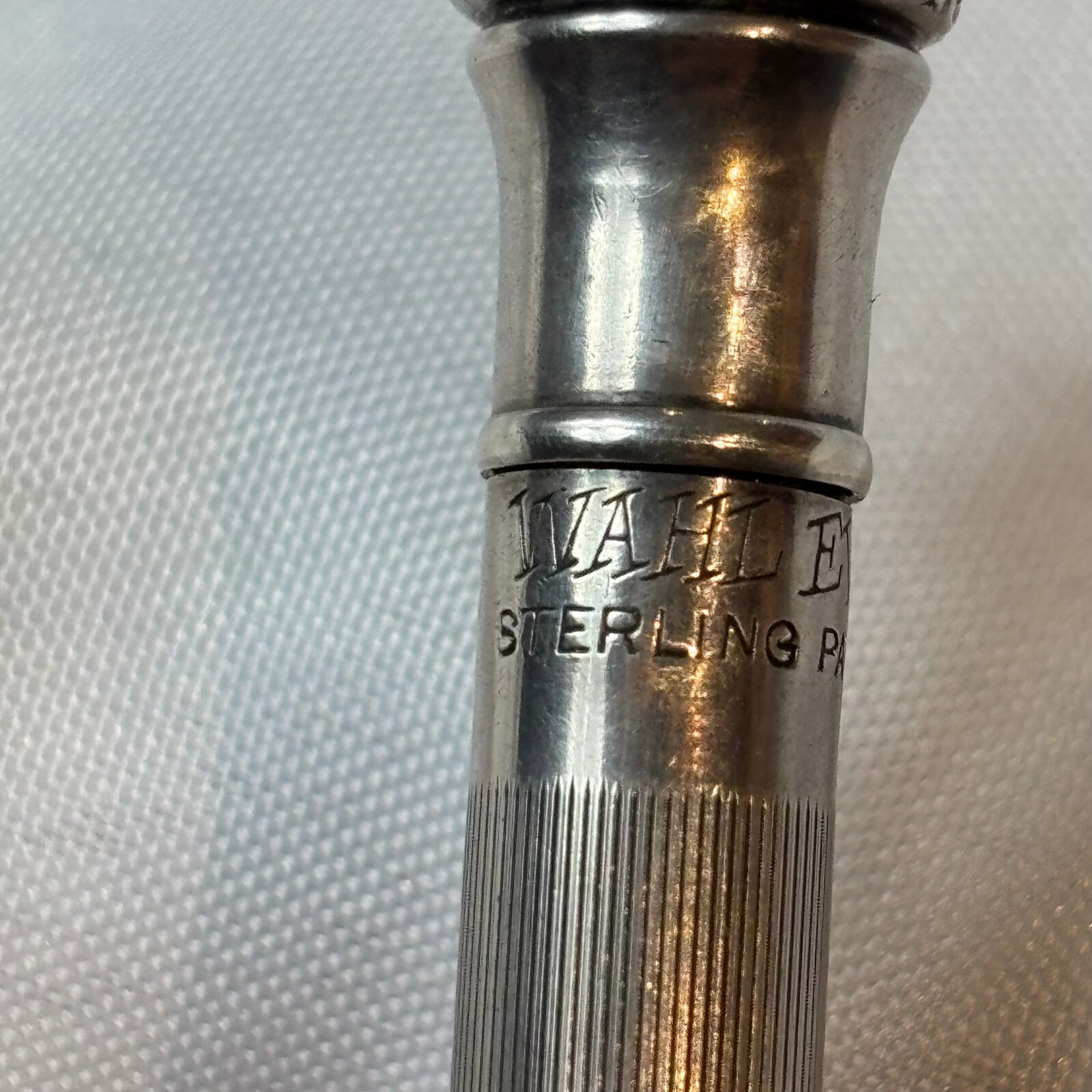 Vtg Wahl Eversharp FOB Mechanical Pencil Sterling Silver 15.70 Grams Monogrammed