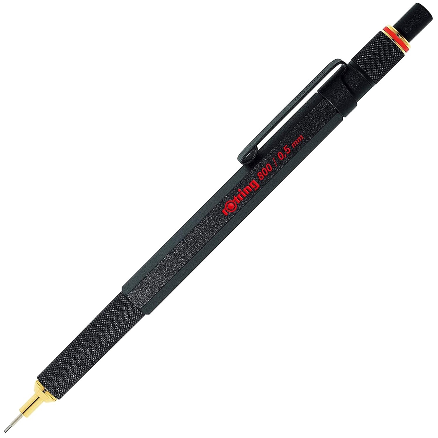 Retractable Drafting Pencil 0.5mm Black Metal – Rotring 800