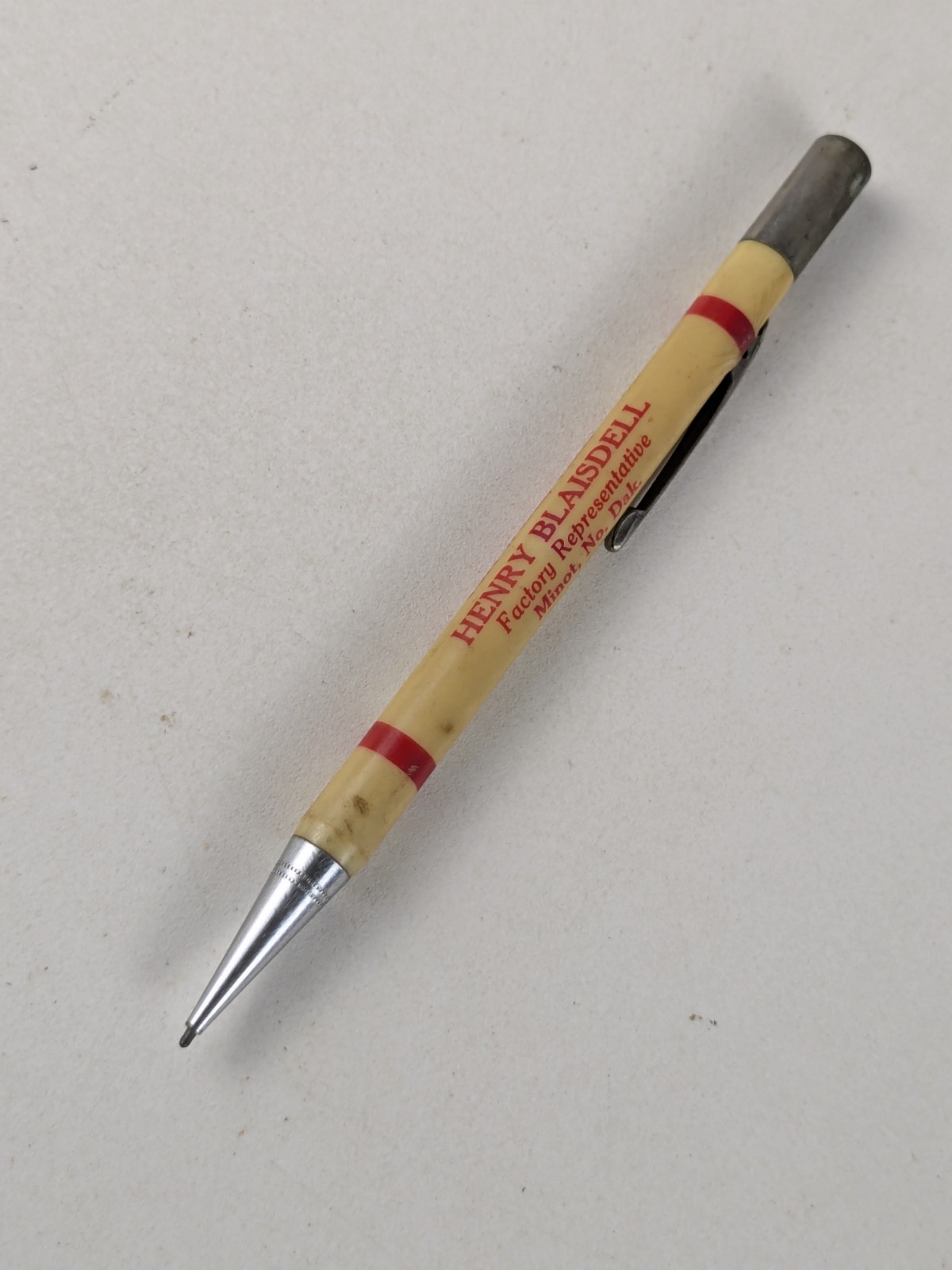 1940-50s – Panther Oil & Grease MFG Co Fort Worth TX Ad Mech Pencil – B18C