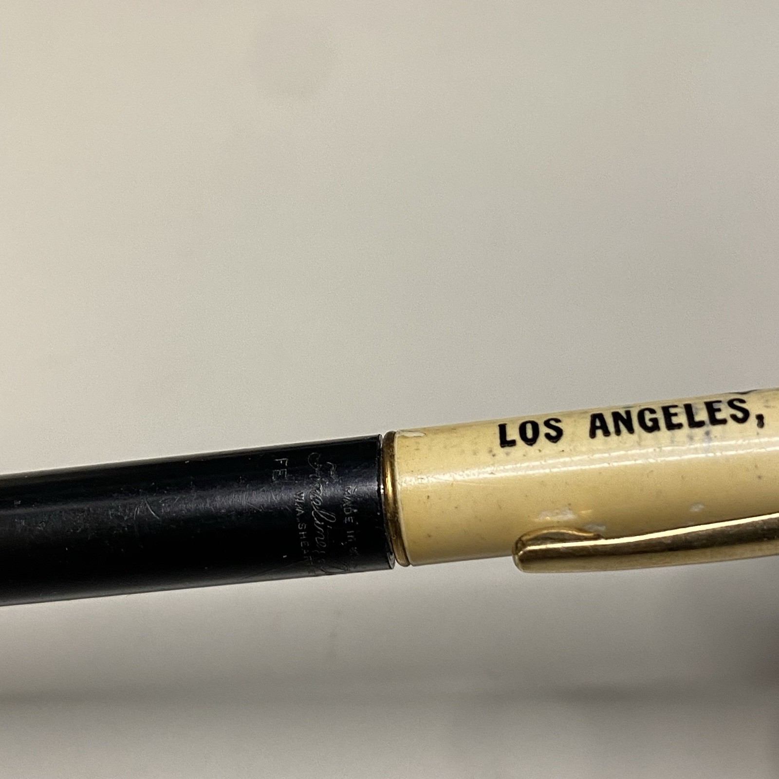 VTG Scheaffer’s Fineline H & F Co Los Angeles Advertising Mechanical Pencil