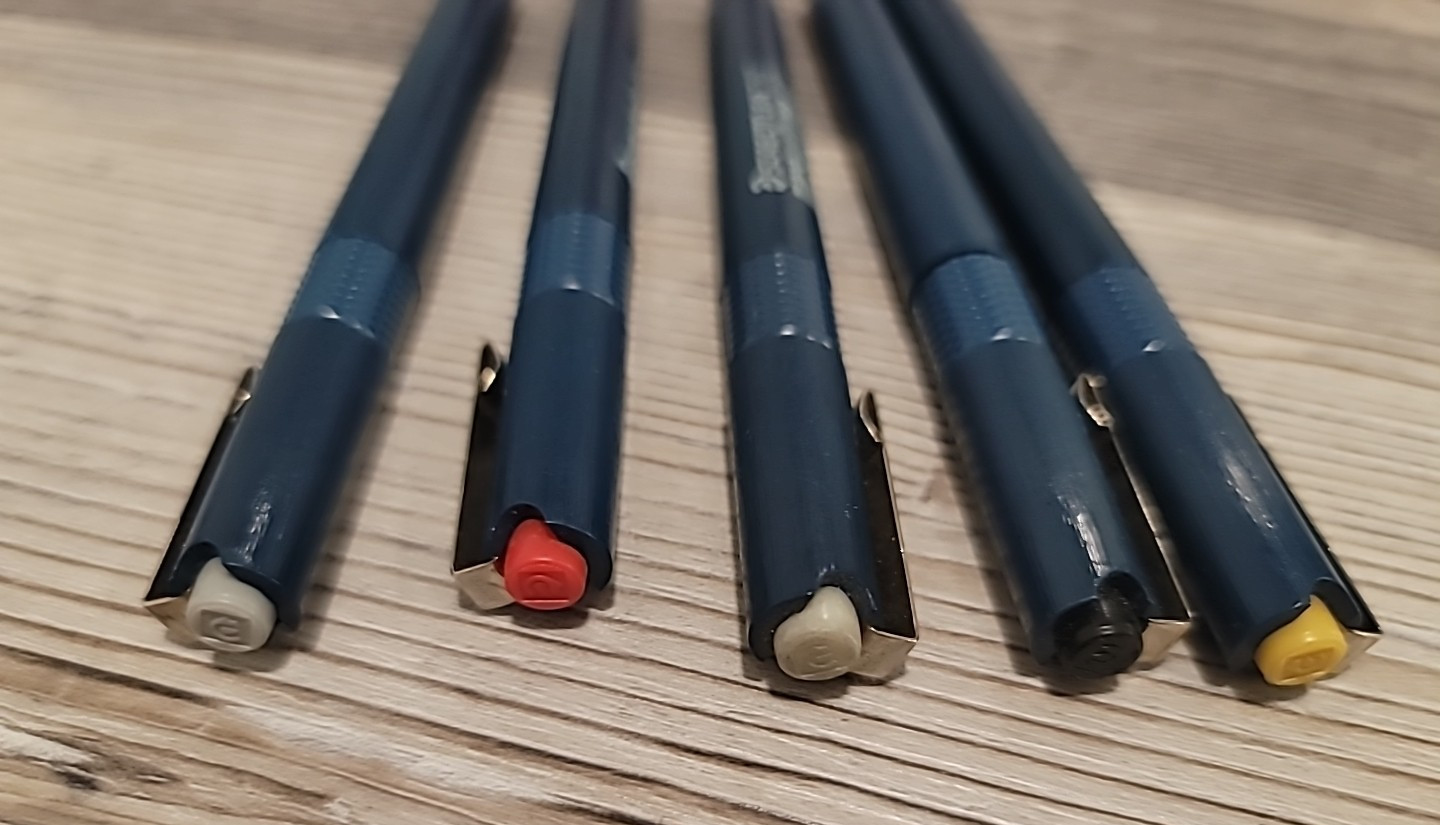 Vintage staedtier Marsmatic 700 lot of 5. 1.0,.70,.30, .50,.80