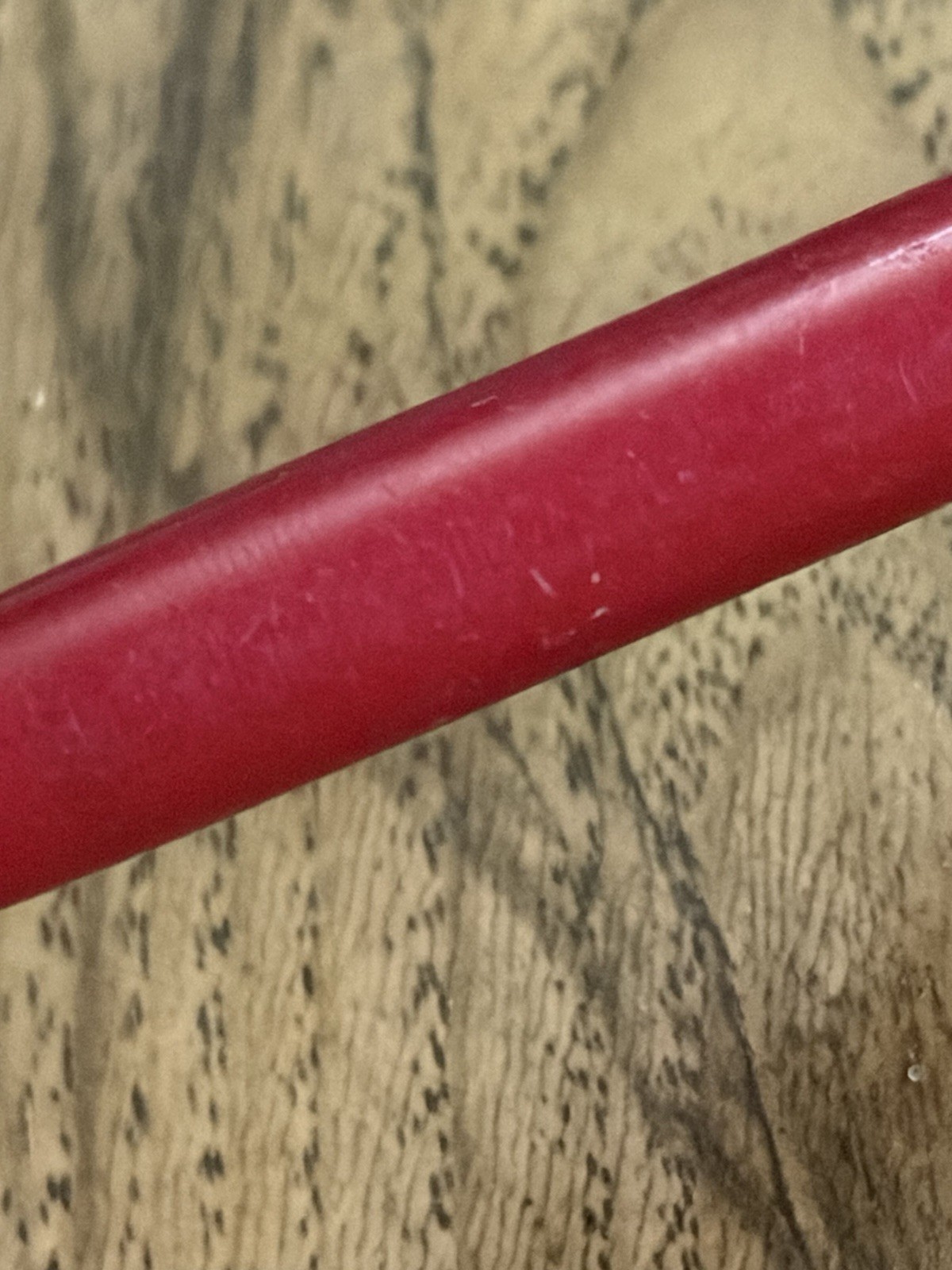 Vintage Mechanical Pencil FINELINE – Red & Pearloid MOP