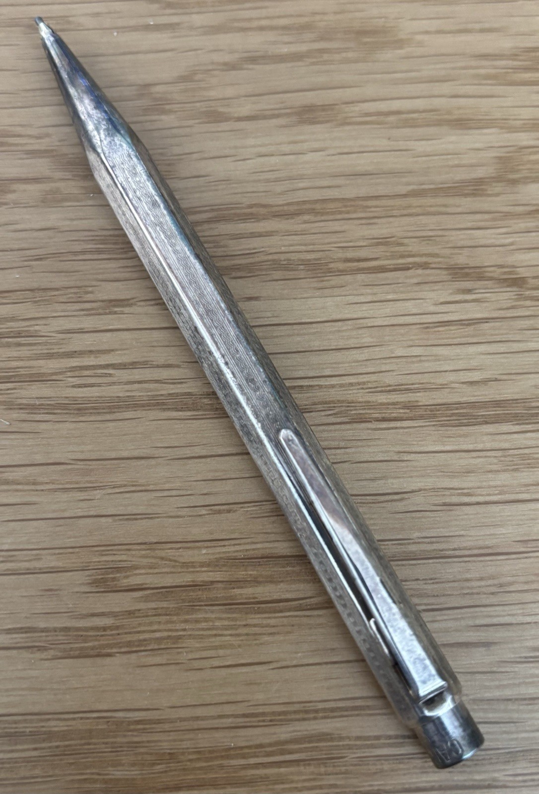 Vintage Caran D’Arche – ECRIDOR Silver Mechanical Pencil – Original Box & Manual