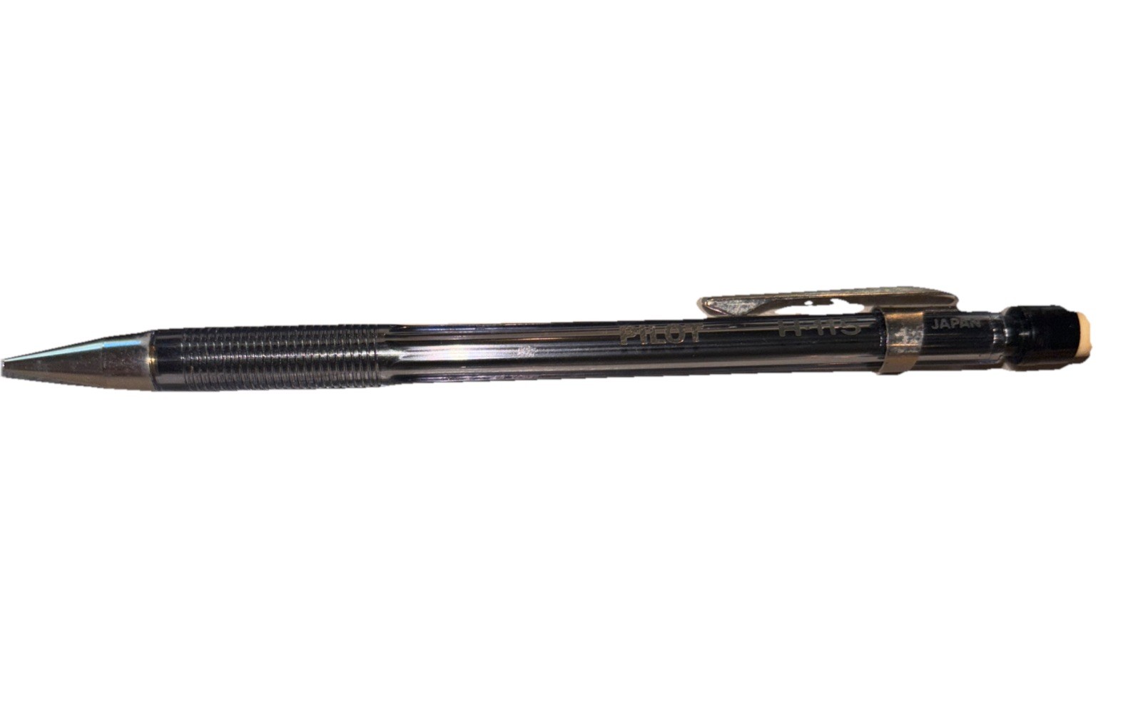 VINTAGE PILOT H-115 TRANSPARENT BLACK 0.5MM DRAFTING MECHANICAL PENCIL