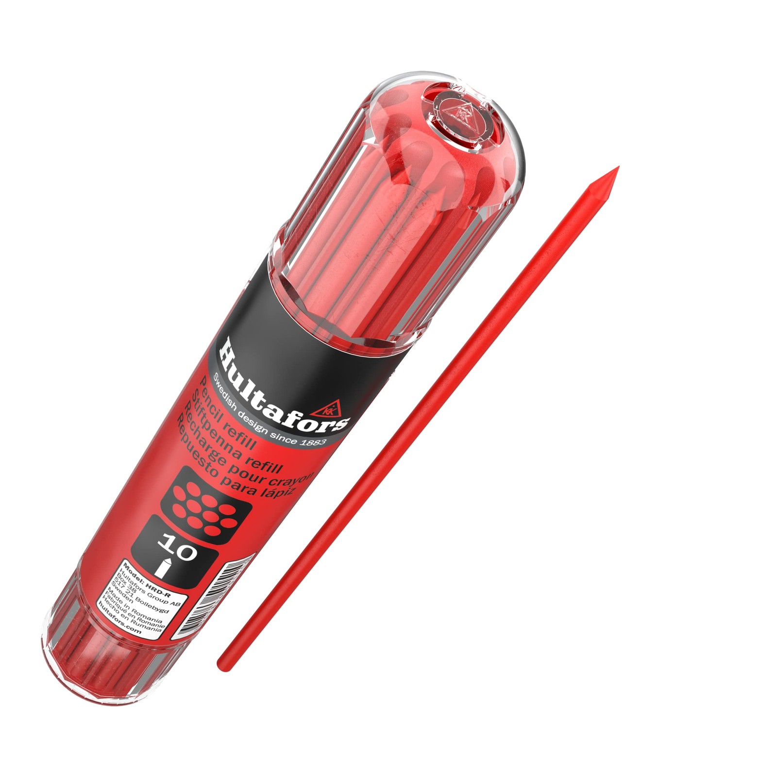 Tools 650150 Dry Marker Refills HRD Heavy Duty MultiPurpose Red 10 Leads