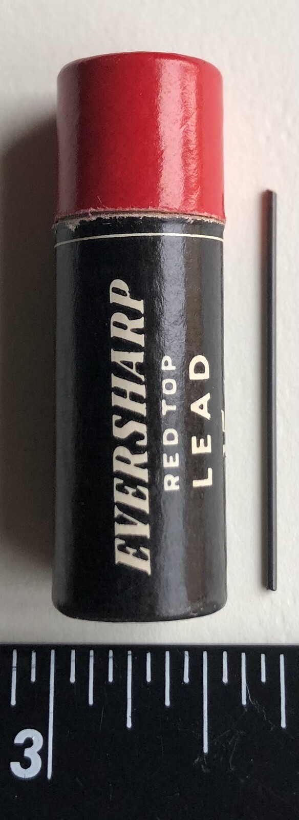 Vintage EVERSHARP Mechanical Pencil Lead B Soft Black .9mm NOS 45pk Tube USA