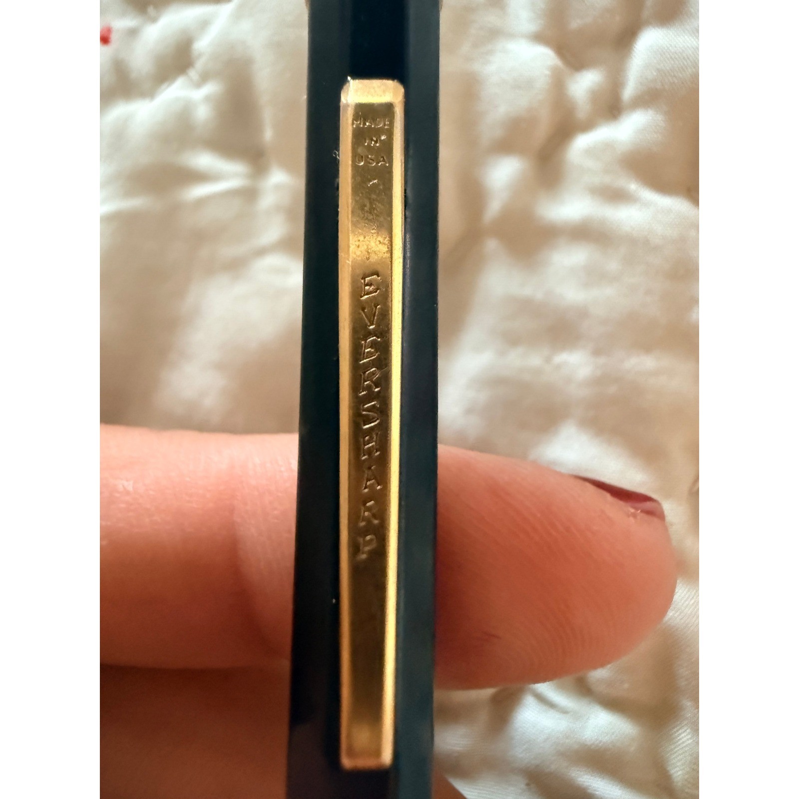 Vintage Mechanical Pencil Telescoping Metal Pencil and Black Gold Tone Pencil