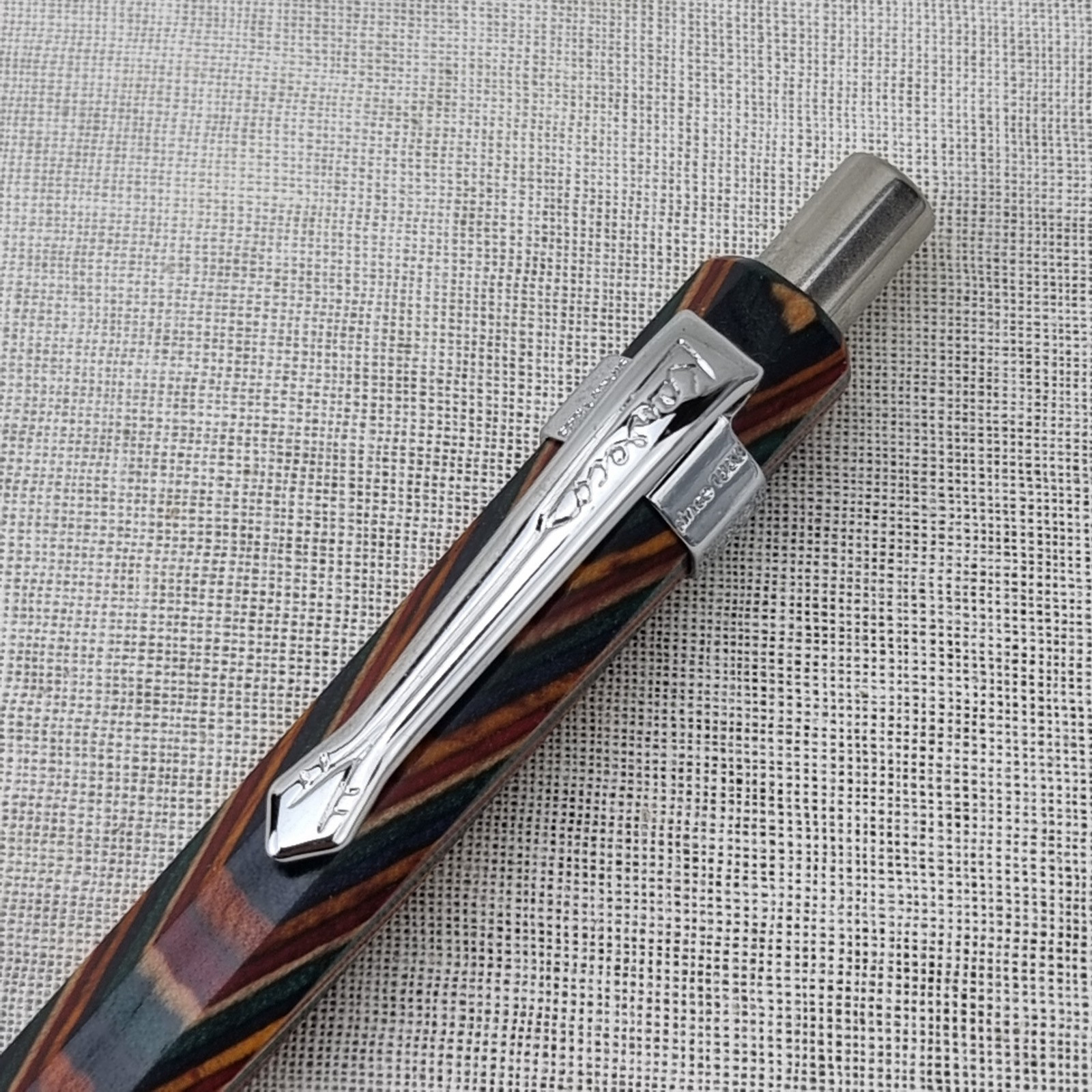 Hand Crafted Pentel P-205(0.5mm) Mechanical Pencil with Octagonal Wood Barrel