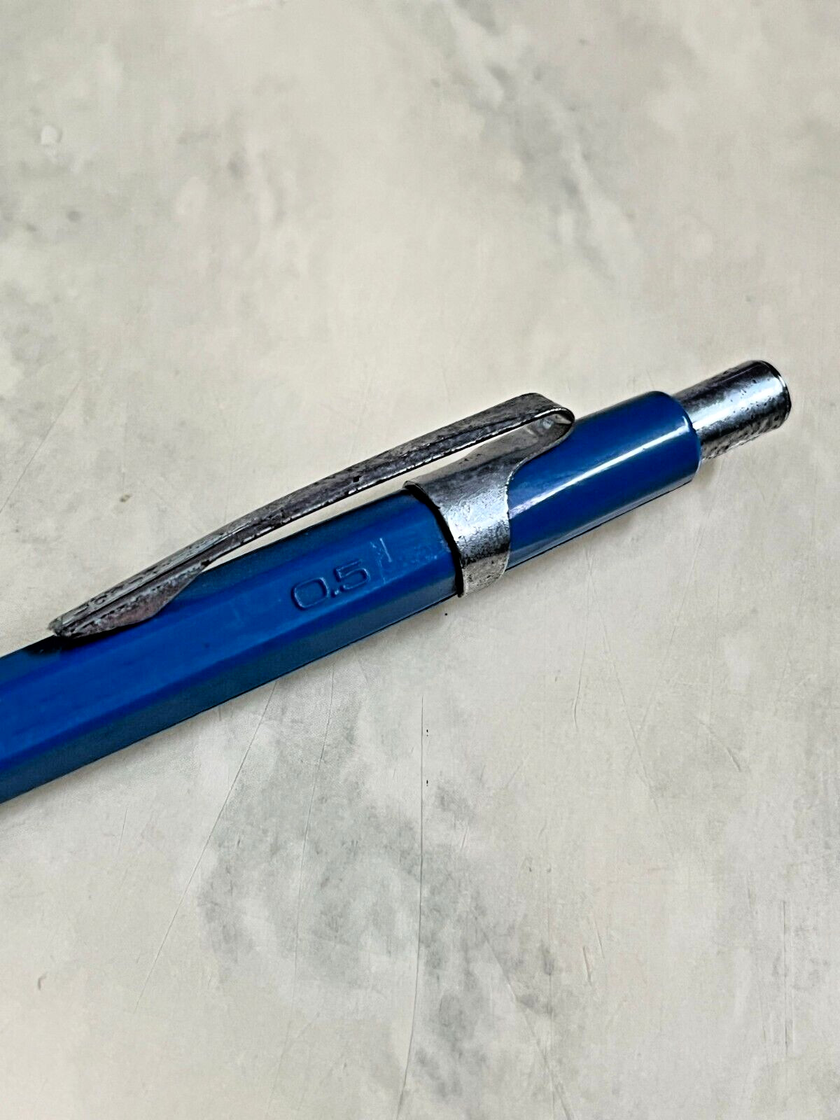 Vintage Pilot H-100 Mechanical Pencil Blue Body 0.5 mm
