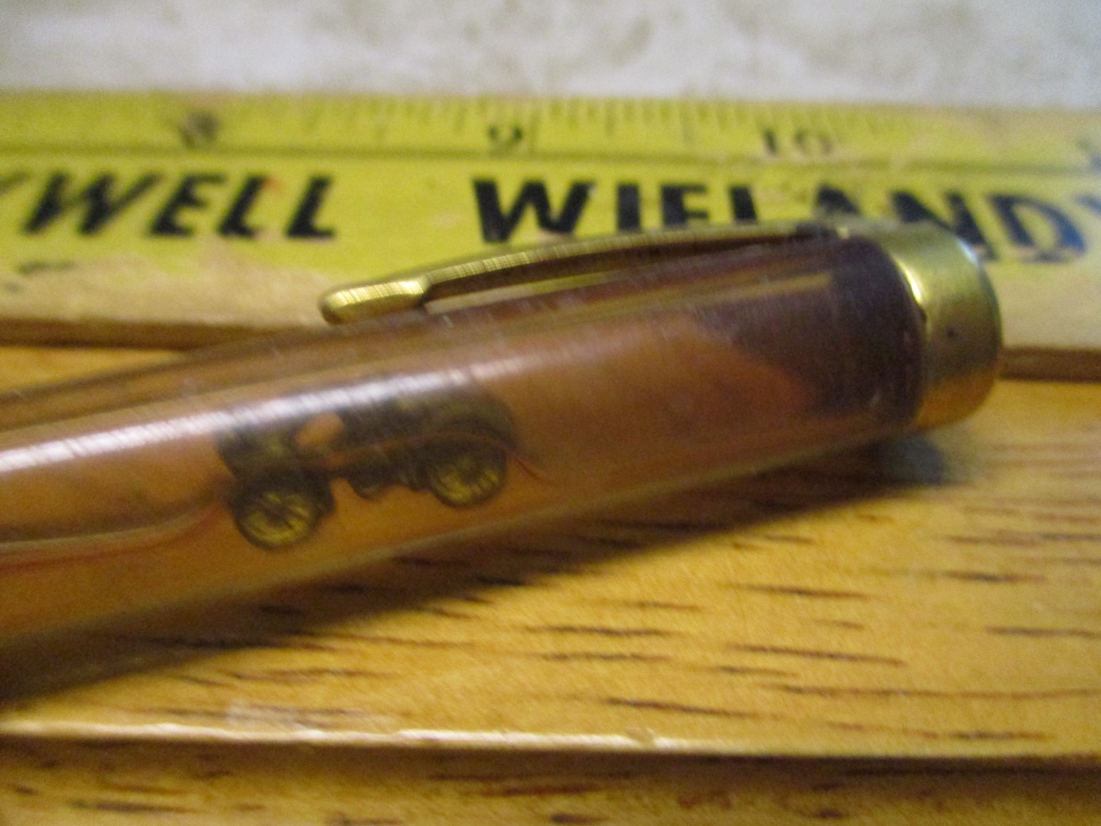 Vtg Golden Anniversary Floating Mechanical Pencil for Oldsmobile Secretary M33