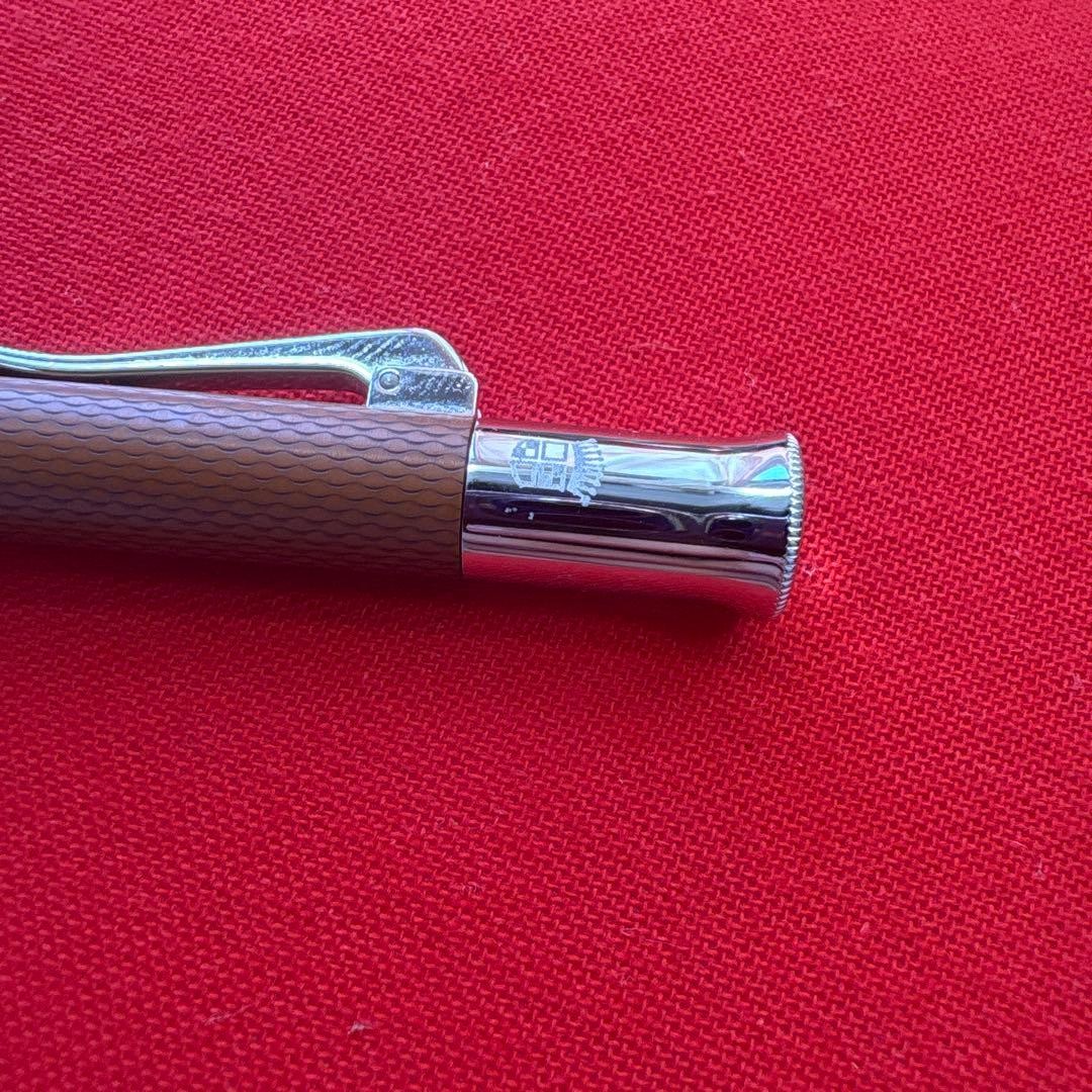 Graf von Faber-Castell Guilloche Cognac 0.7mm Mechanical Pencil New Luxury Japan