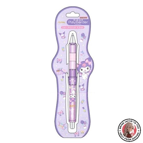 NEW Sunstar Stationery Sanrio Mechanical Pencil Dr.Grip Kuromi S4482557