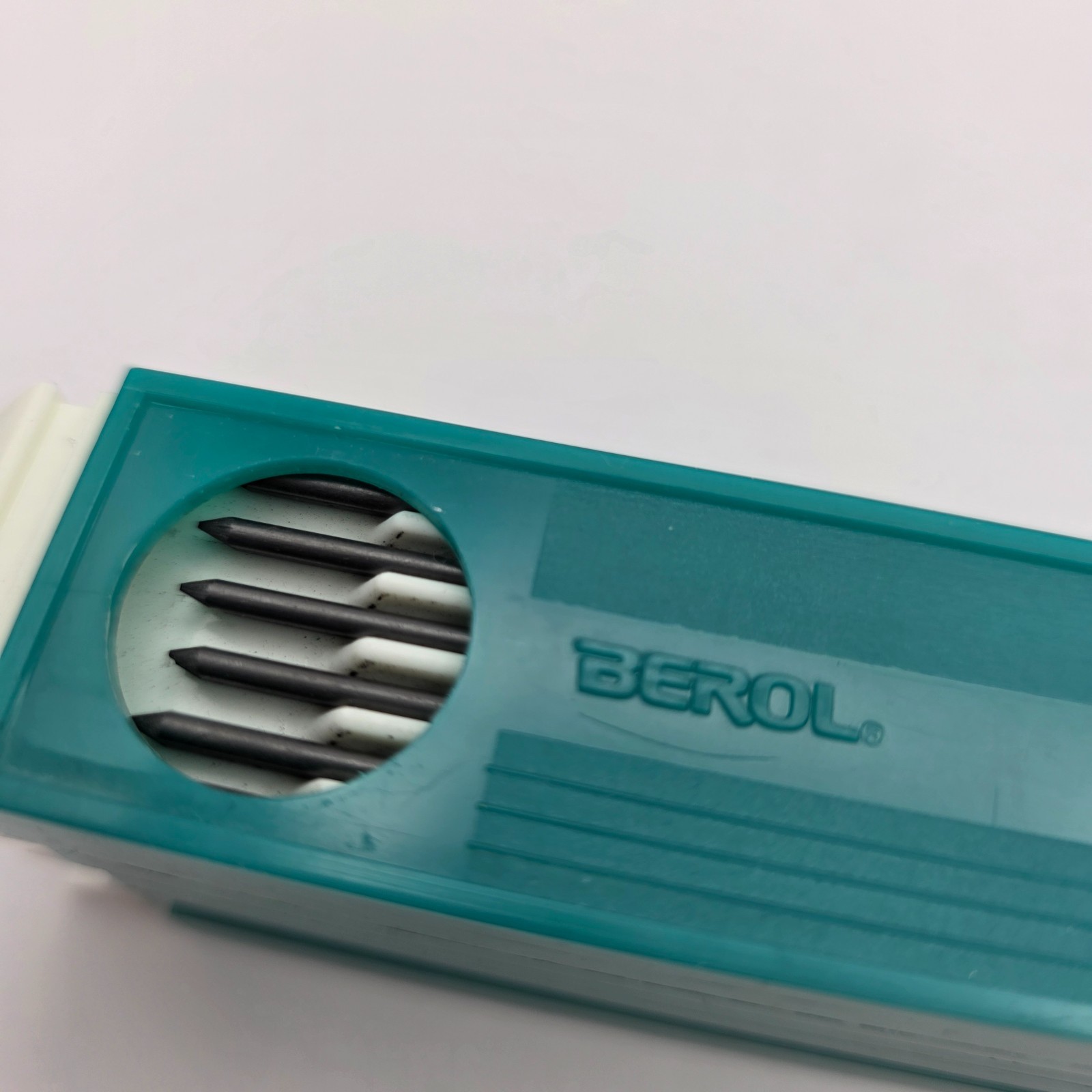 Vintage Berol Turquoise Eagle 2375 HB Drawing Leads 5 Tubes Drafting Refill