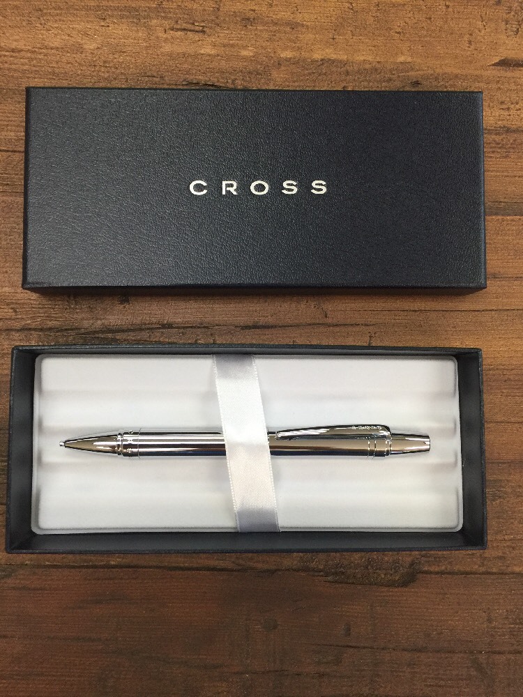 Cross Nile Polished Chrome 0.7mm Mechanical Pencil 100% Genuine