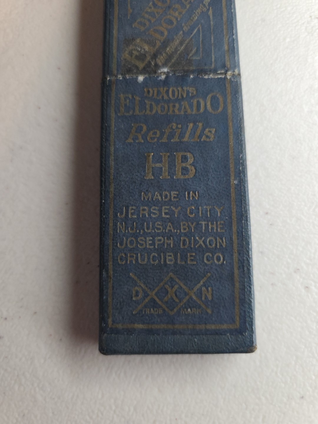 Vintage Box of Dixon’s Eldorado HB Refill Leads – 5 Unused – Box Nice Condition