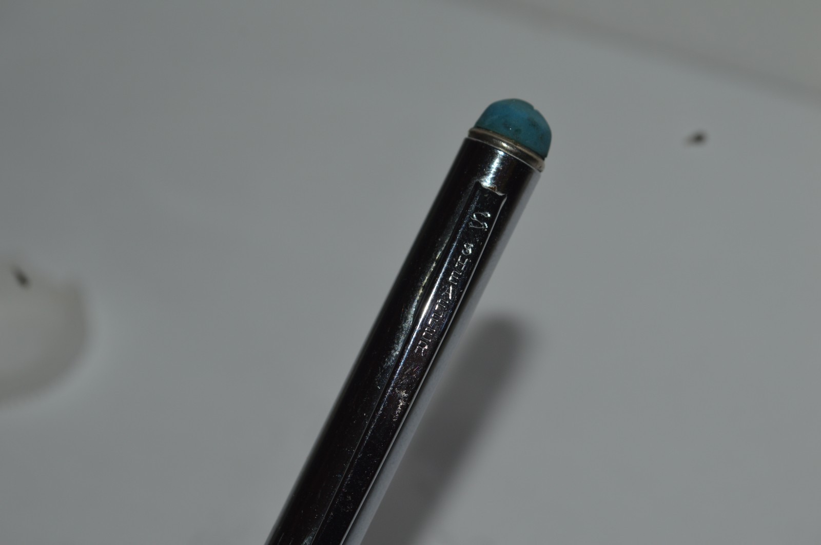 Sheaffer STYLIST Mechanical Pencil 0.9mm Blue Barrel Made In USA Circa 1960’s