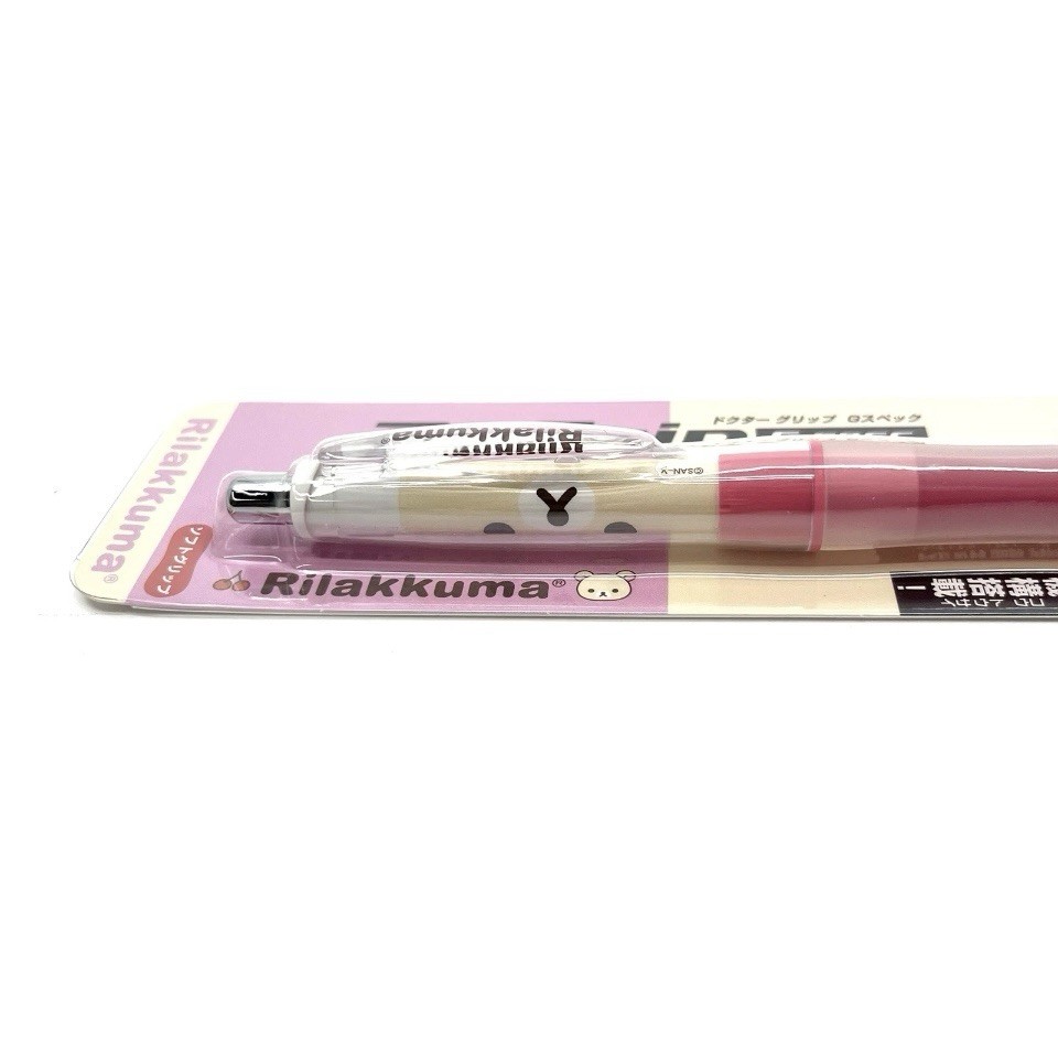 Dr. Grip G-Spec 0.5mm Mechanical Pencil Rilakkuma Pink Soft Grip