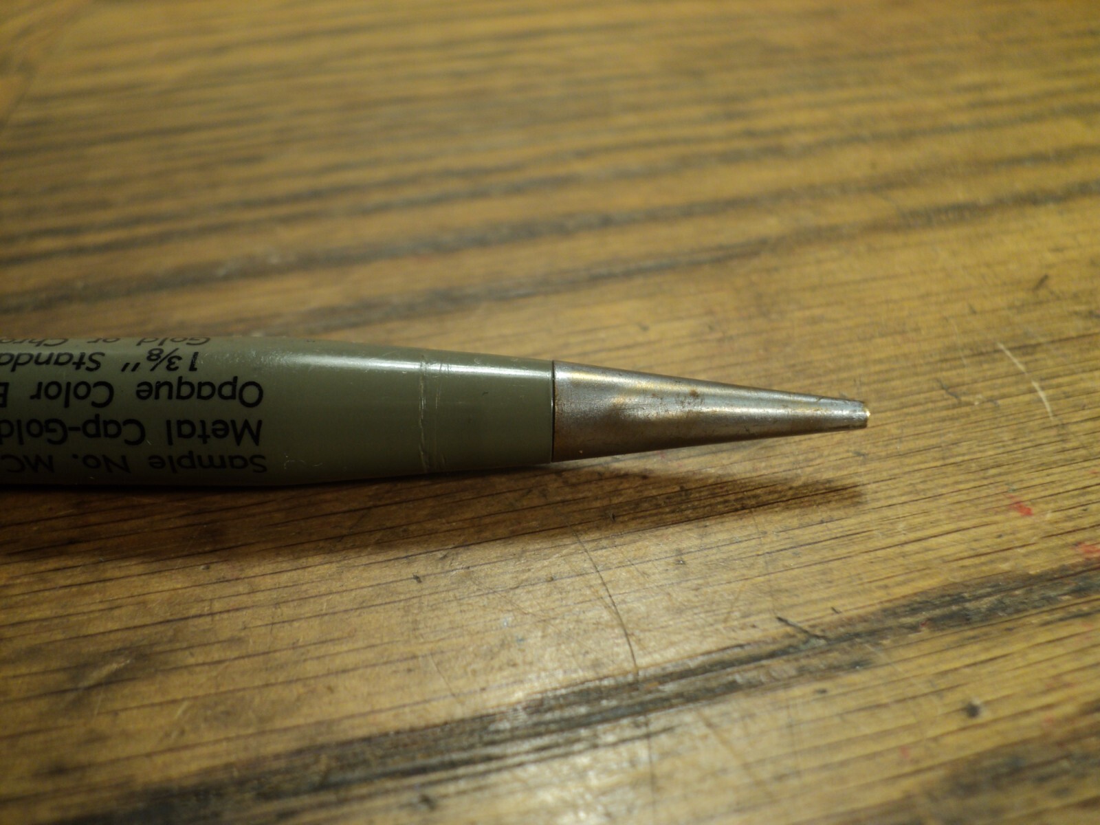 Vintage Vernon Mechanical Pencil Greyhound Lines 5-1/8″ Long Sample No. MC 763