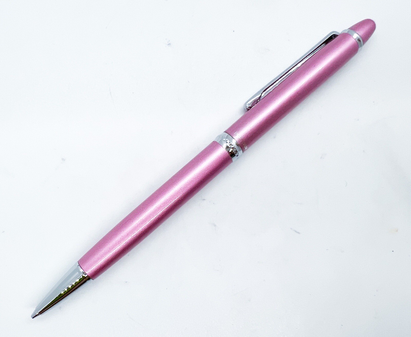 platinum elan Mechanical Pencil 0.5mm Full Metal Pink Japan Made