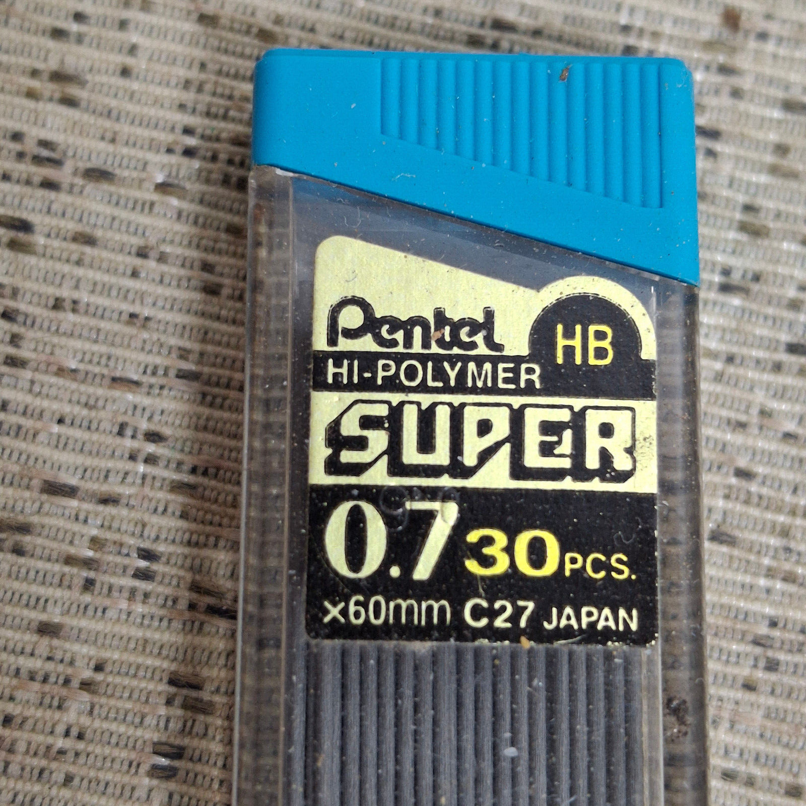 Pentel Hi Polymer HB Lead 3 Tubes/2 Mechanical Pencils 0.7 / ZEH-05 Eraser
