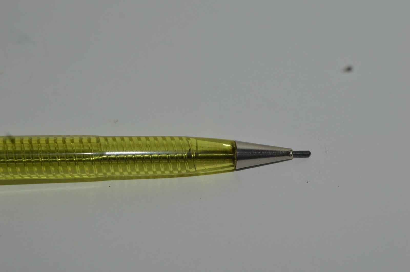 SCRIPTO K780 Mechanical Pencil 1.1mm Translucent Yellow USA 1970’s Excellent