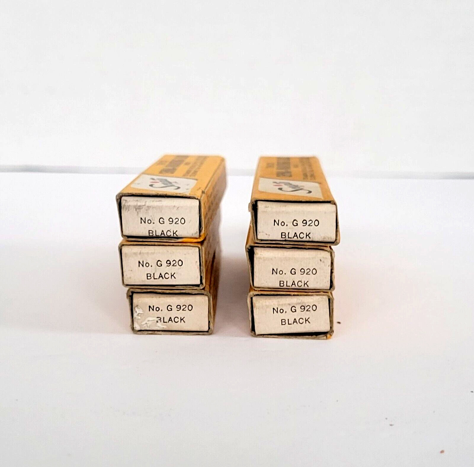 Lot Of 6 Vintage Scripto China Marking Leads, White Wax, Partial Boxes, USA