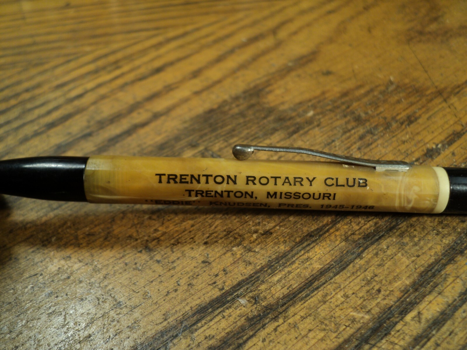 Vintage Redipoint Mechanical Pencil Trenton Rotary Club Trenton Missouri