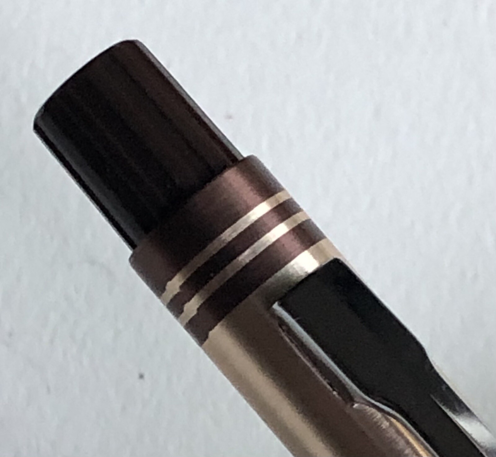 Vintage TOMBOW 500 Mechanical Pencil .5mm Lead Sticker Tan Metal NOS Japan