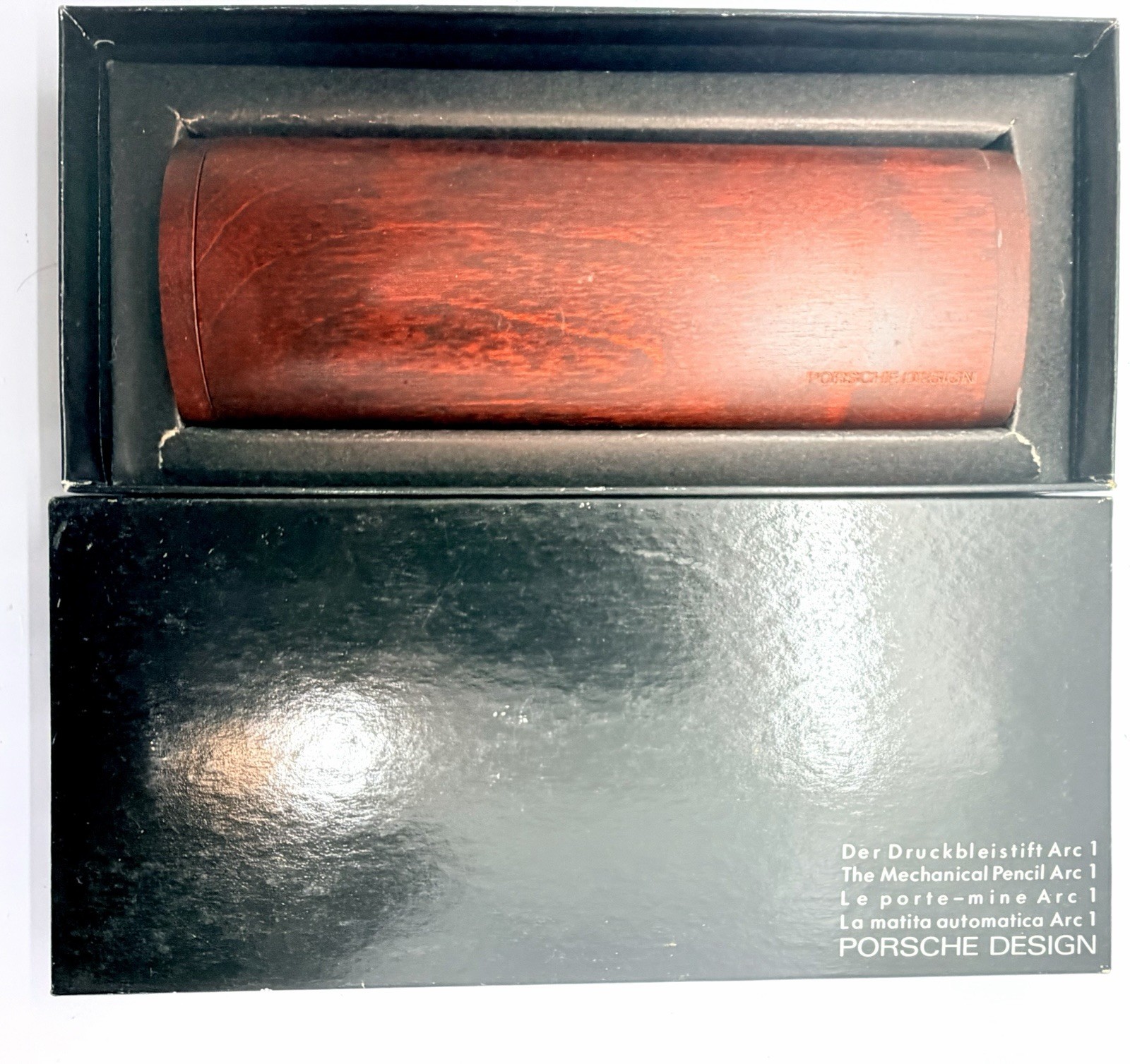 Porsche Design Arc Automatic Mechanical Pencil & Ballpoint Pen Wood Box Set