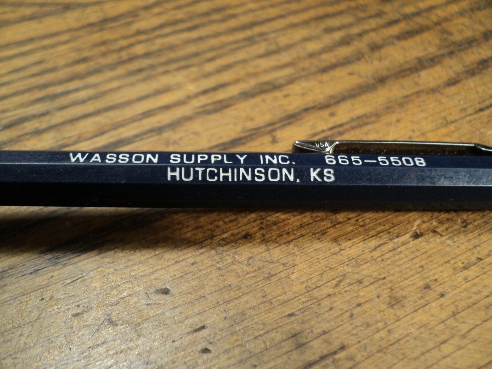 Vintage Autopoint Mechanical Pencil Wasson Supply Inc Hutchinson KS 3
