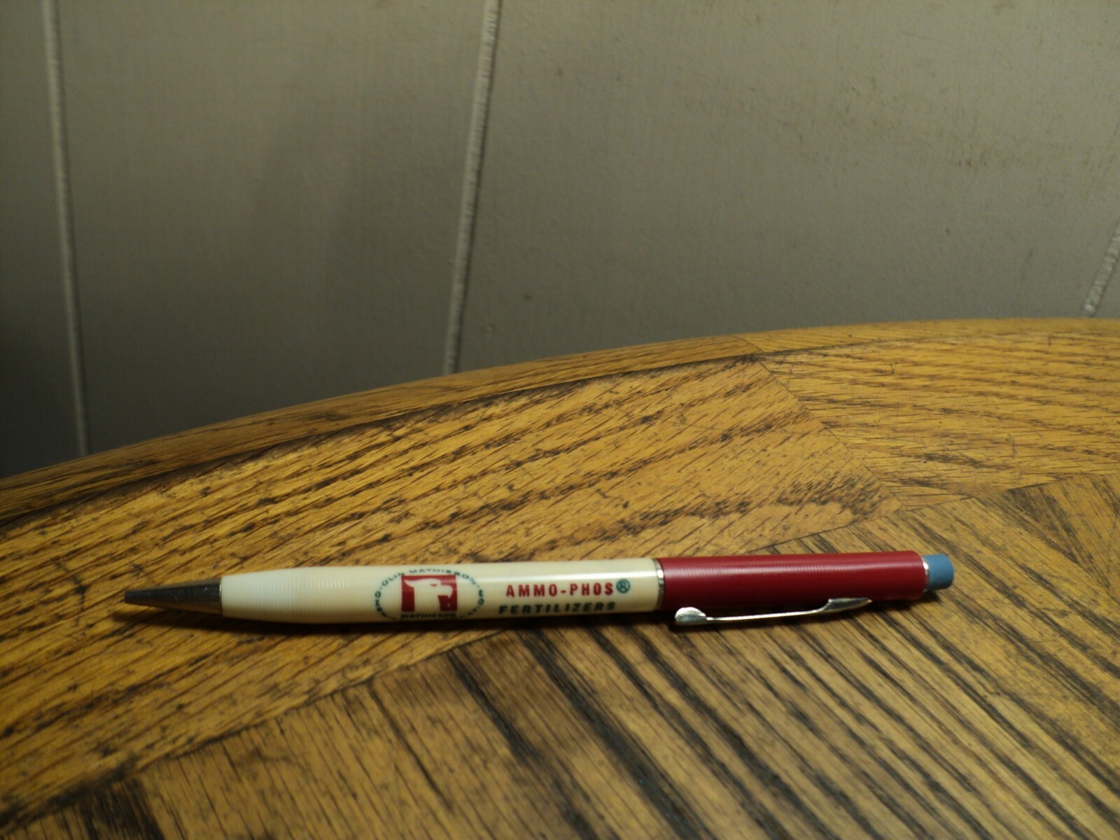 Vintage Short Vernon Mechanical Pencil Mathieson Farmers Union Clay Center KS