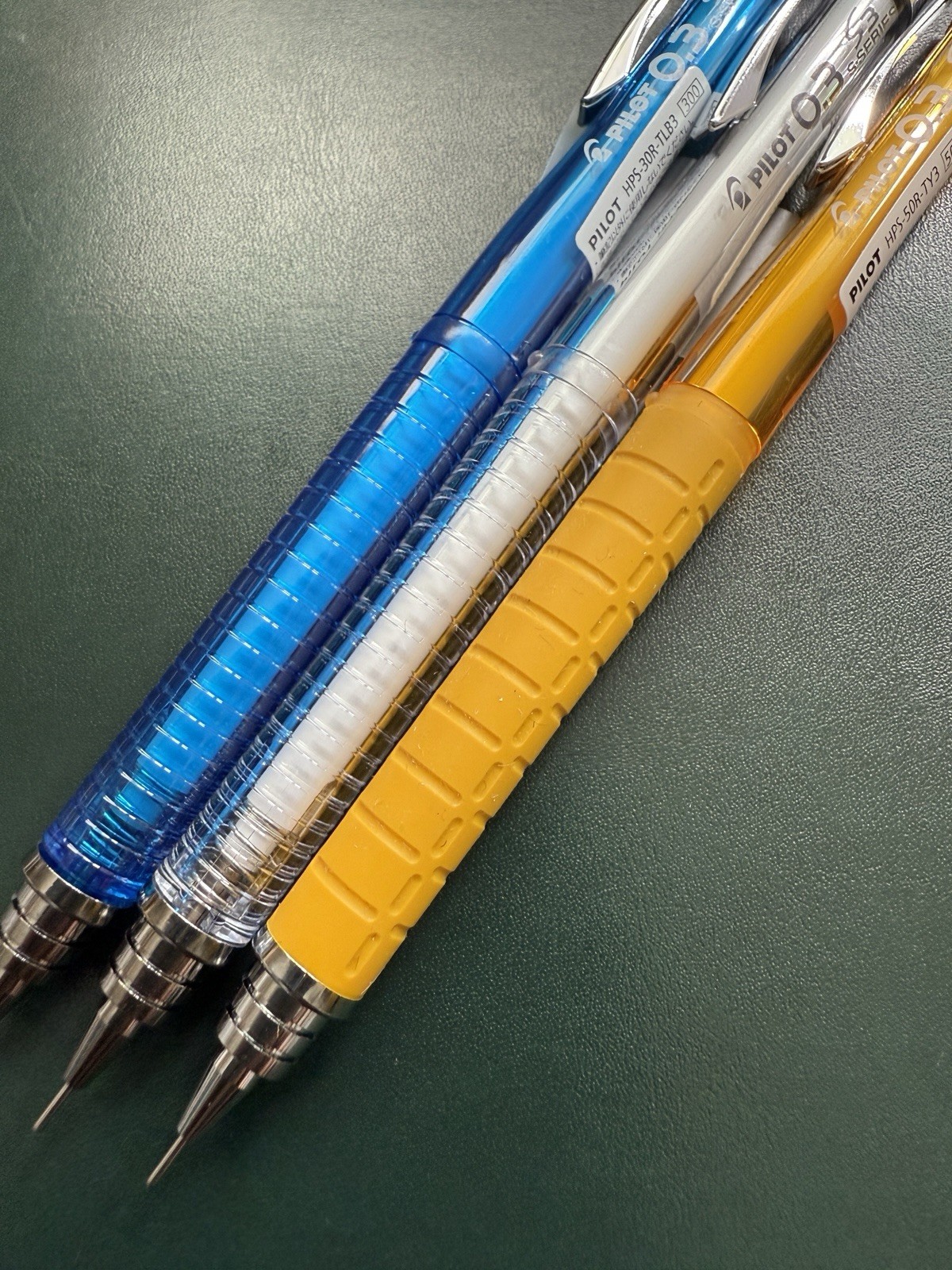 Pilot S3 & S5 0.3mm Set Of 3 Technical drawing mechanical pencil