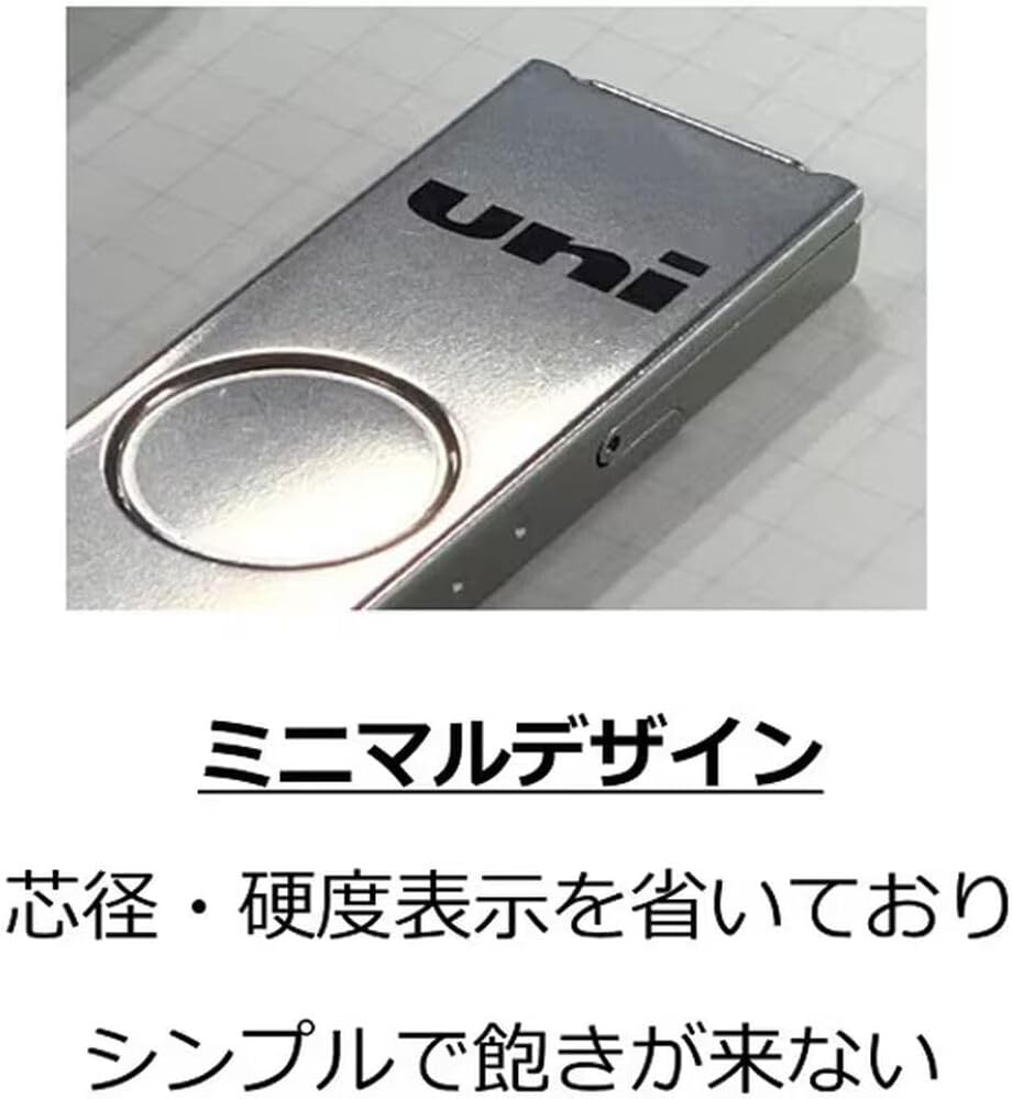 uni Mechanical Pencil Refill Lead metal case HB 0.5mm 40pce MITSUBISHI PENCIL JP
