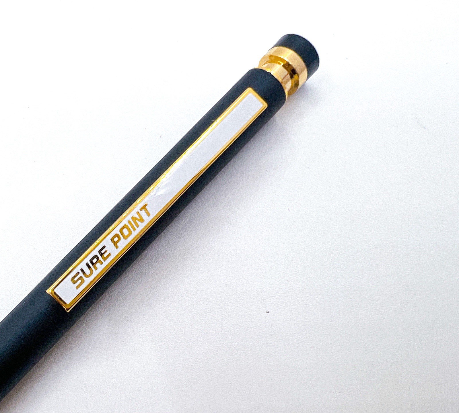Platinum Sure Point Mechanical Pencil 0.5 mm Matt Black Push Cap Functional L