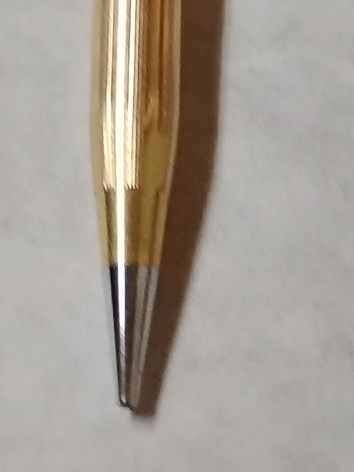 VTG Cross 10k Gold Filled Pencil with J&L Steel Logo Works-sm Dent L0#