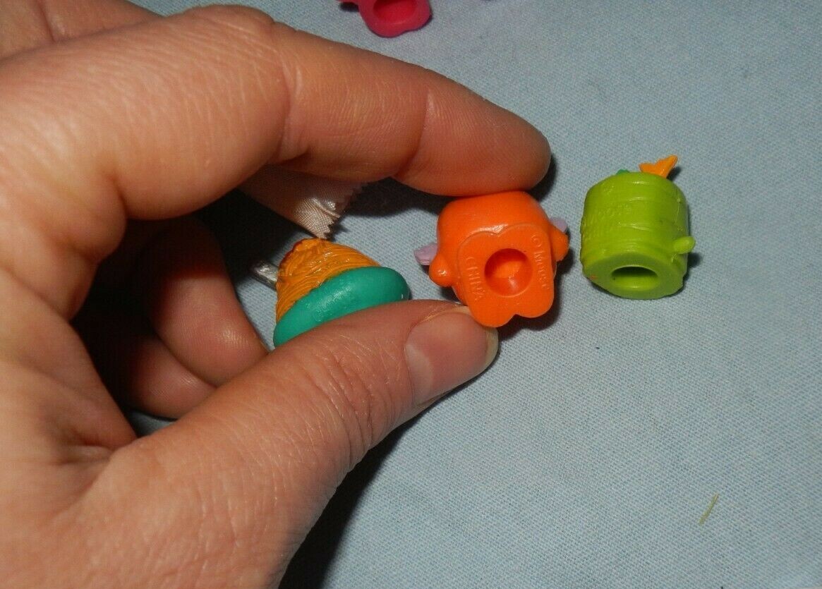 8 pc Cartoon caps for school pencils