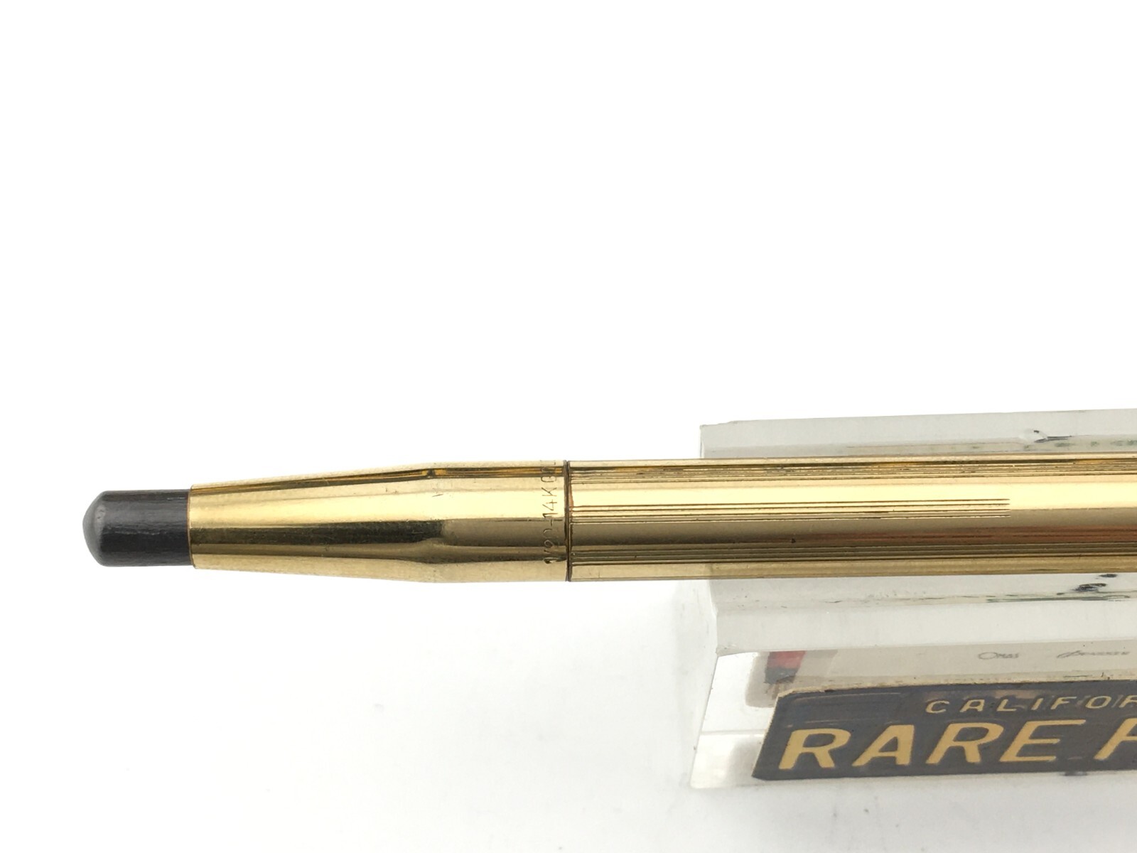 Vintage Rare GOLD FILLED BROKER Twistout Pencil 5.5mm lead