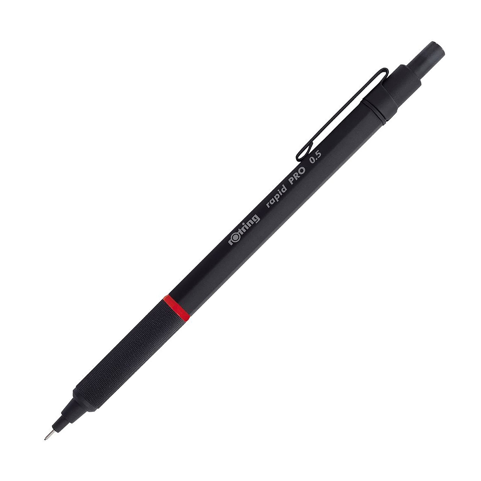 rOtring Rapid Pro Mechanical Pencil, 0.5 mm, Matte Black Finish, Precision Wr…