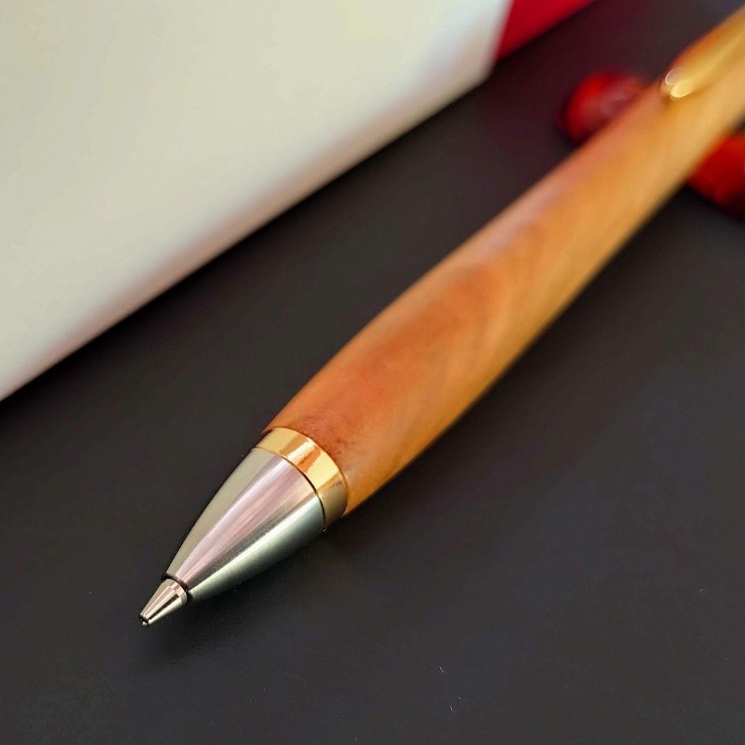 [Takumi Shu Shu Tsubaki/Aketsubaki] Mechanical pencil (cherry) Old wood pen