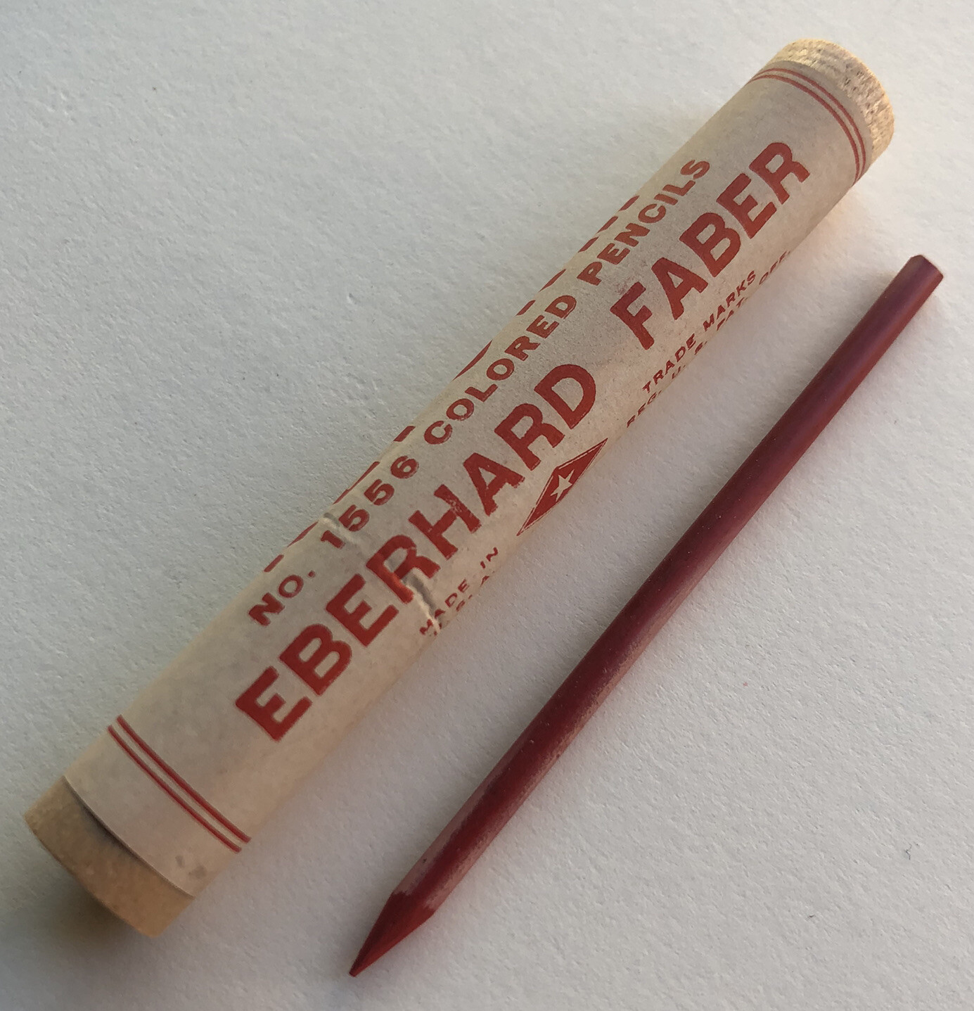 Vintage Eberhard Faber NOS Reform No. 526 Red 3.8mm Mechanical Pencil Lead USA