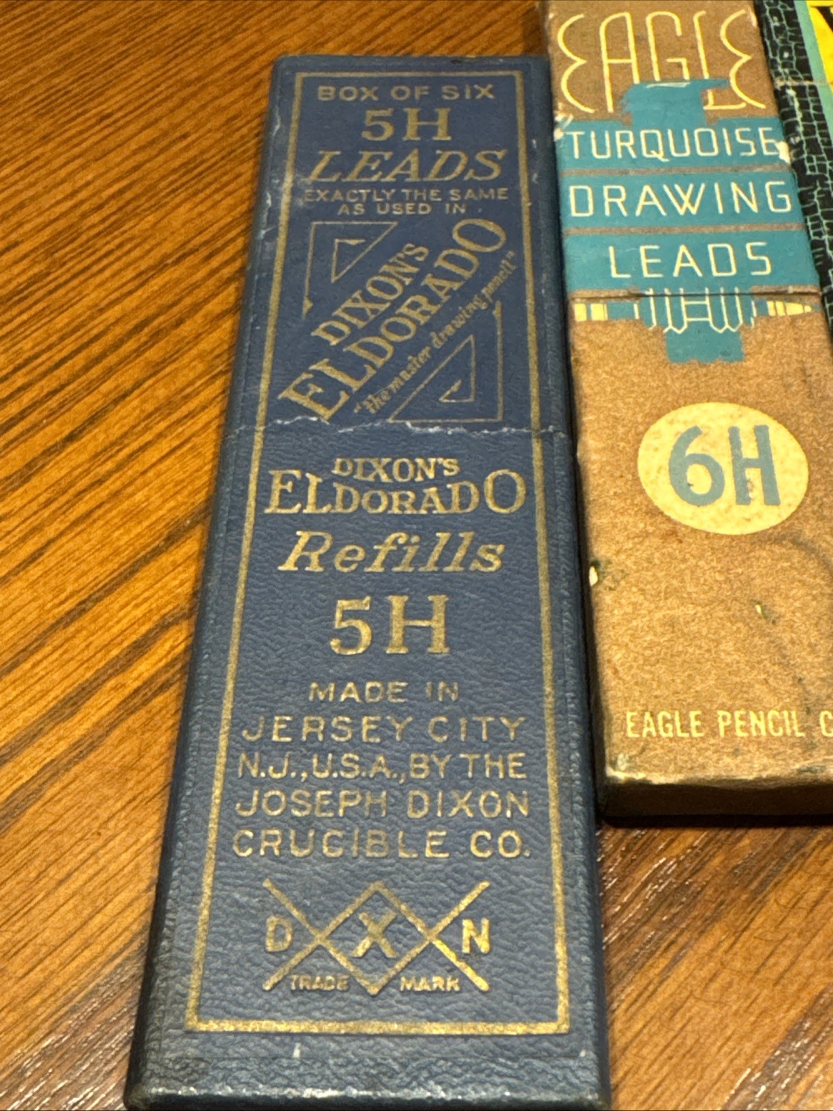 Lot of 3 Boxes of Vintage Venus, Eagle, Dixons Eldorado Lead Refills