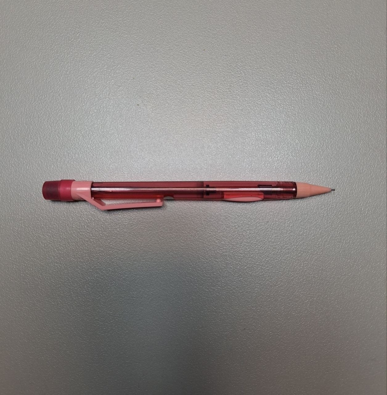Pentel Pop N Pop Discontinued Mechanical Pencil PD335 Side Clicker PD-335 Red