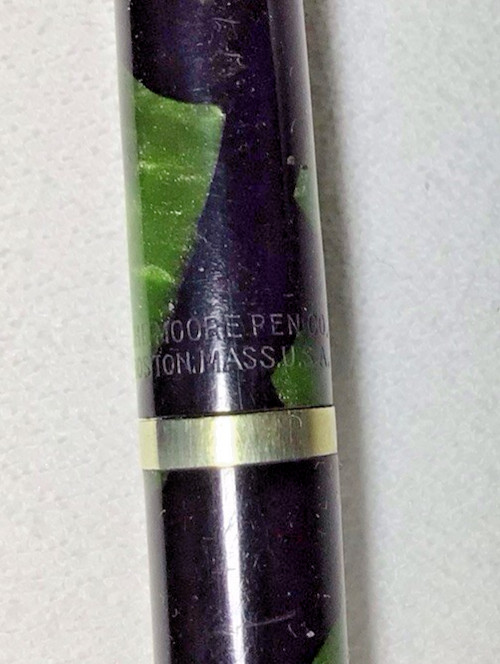 The Moore Pen Company Mechanical Pencil Green And Black Excellent Condition