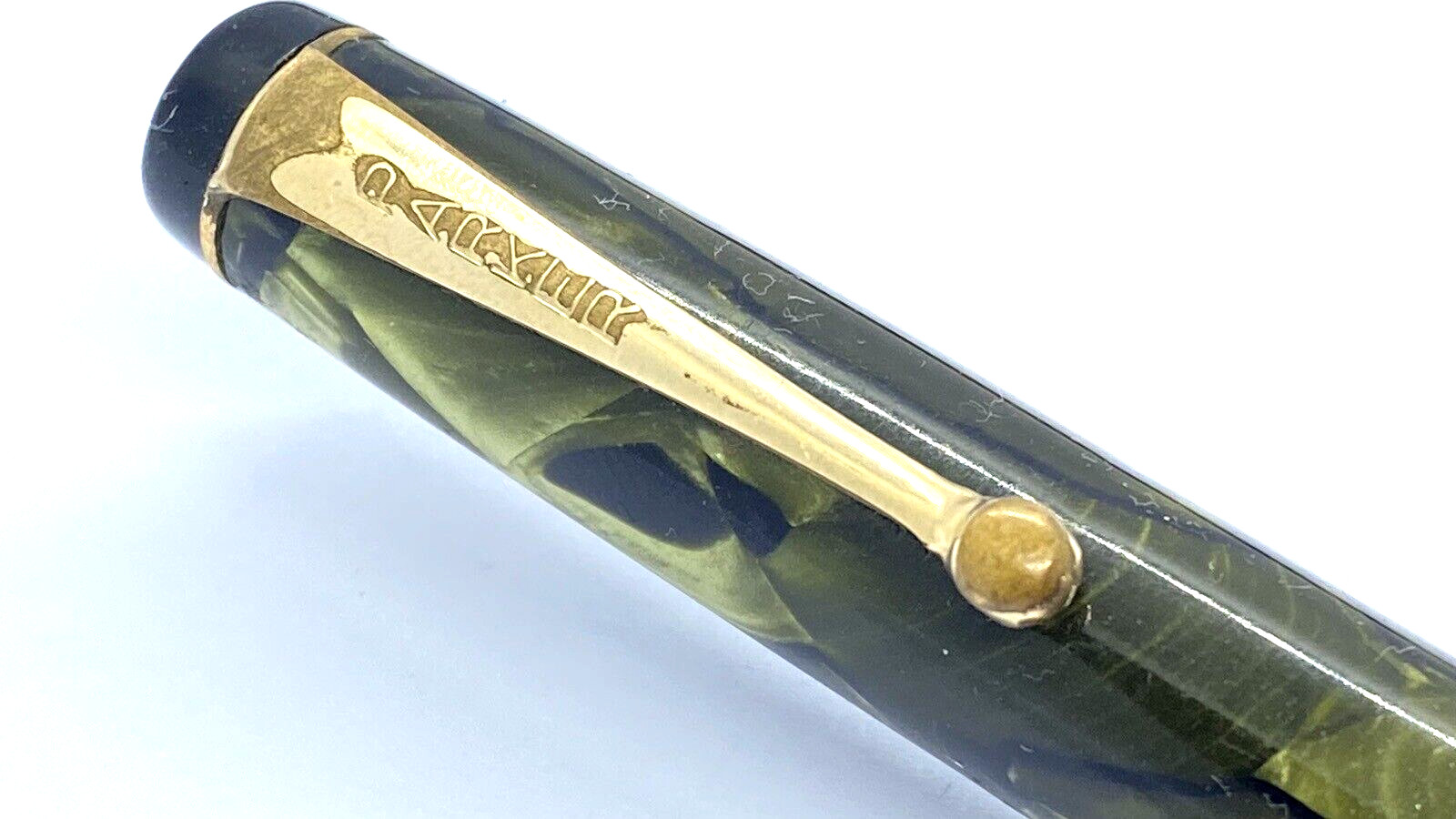 VINTAGE PARKER SENIOR DUOFOLD MECHANICAL PENCIL IN SEA GREEN MADE IN CANADA