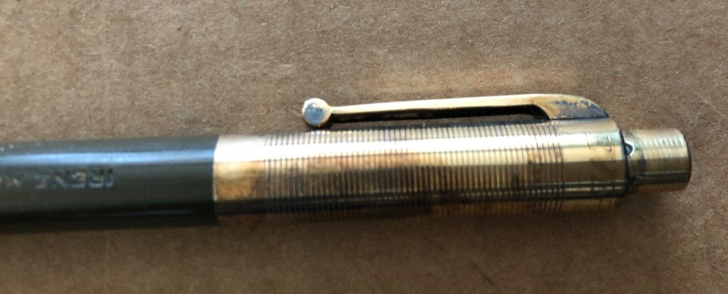 Vintage MECHANICAL PENCIL Eversharp 1/10 14k YGF GOLD FILLED