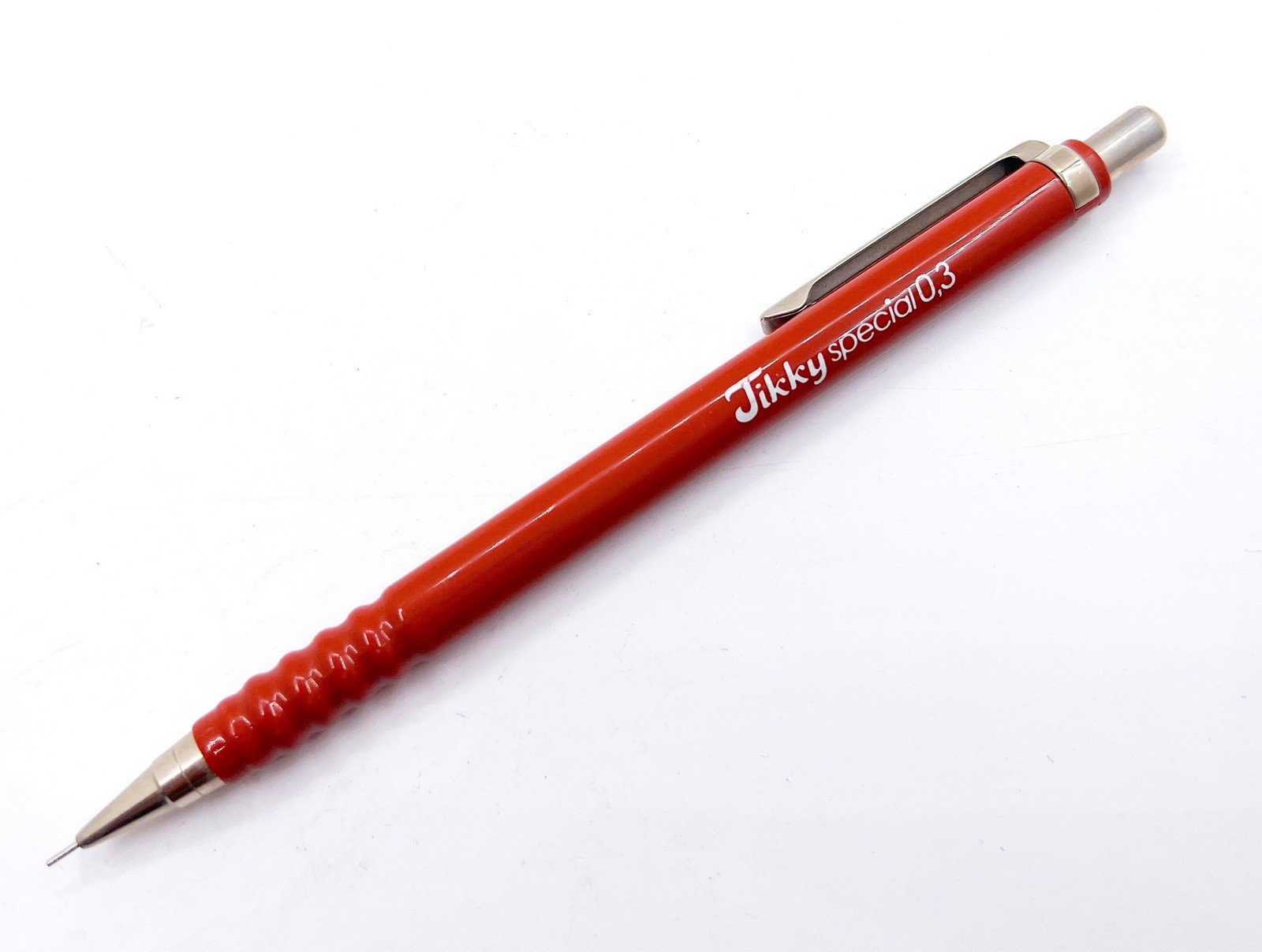 NOS ROTRING Tikky Special Mechanical pencil 0.3mm 0.3 Brick Red Early Version