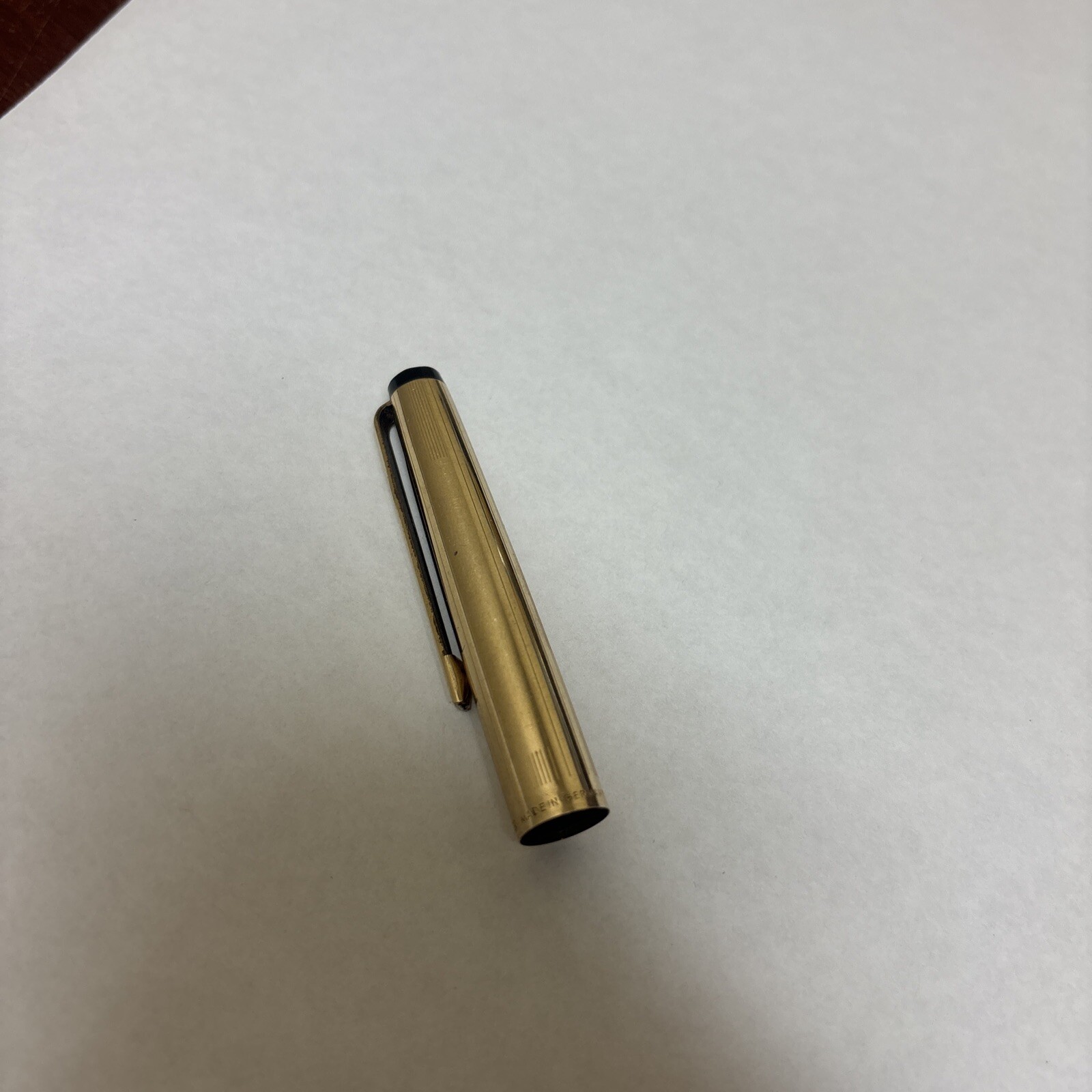 Vintage GEHA Rolled Gold Black Mechanical Pencil