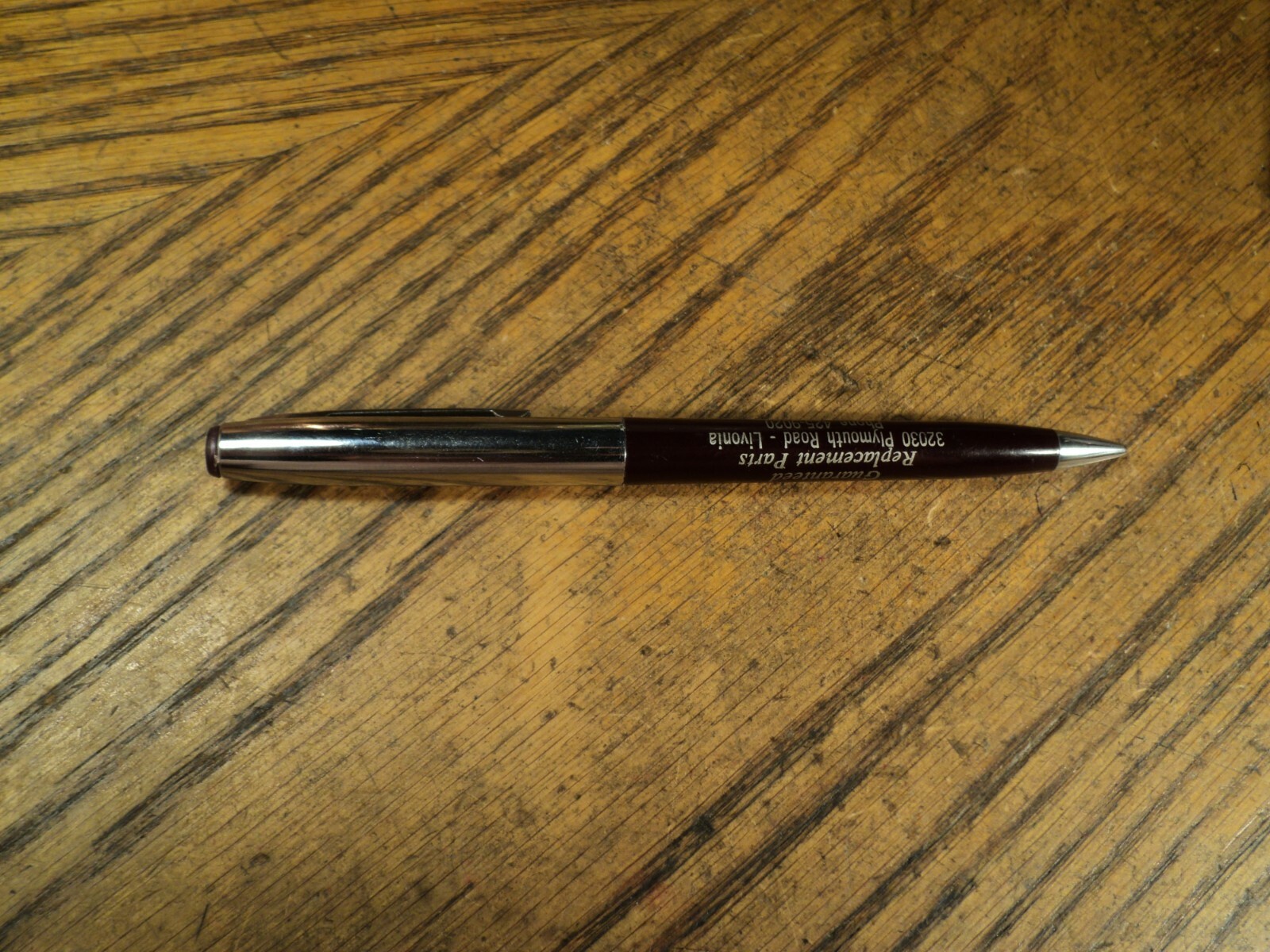 Vintage Mechanical Pencil Advertising Omar’s Auto Parts Livonia Sample M290