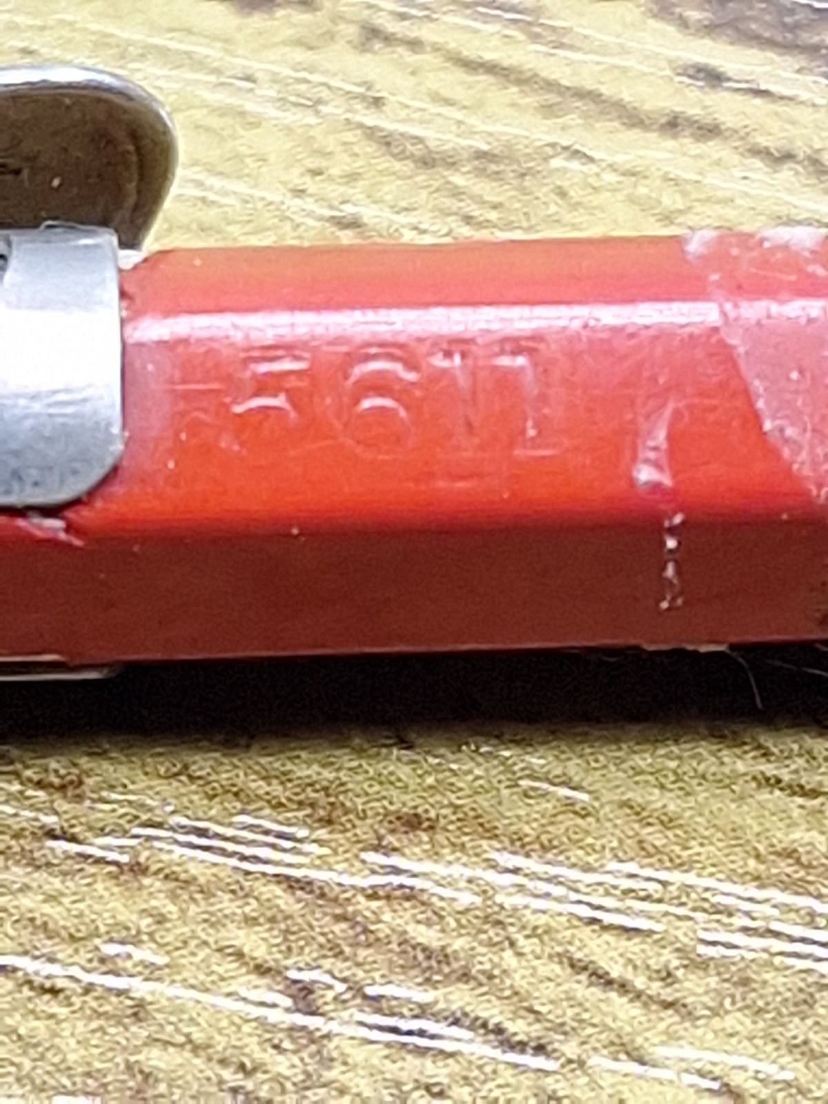 Koh-I-Noor 5611 2B VINTAGE Red Drafting Pencil With Extra Lead Well Loved